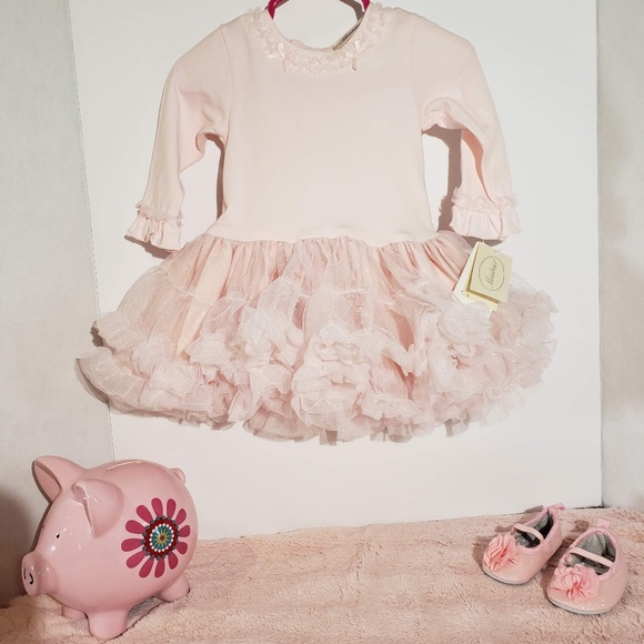 Miniclasix Other - NWT Girls Miniclasix ruffled tutu dress